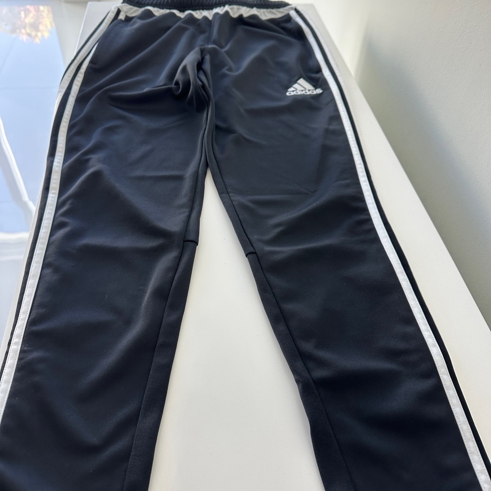 Adidas Women/Men Black Track Pants